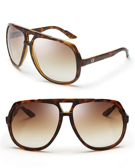 gucci oversized aviator sunglasses|gucci zonnebril outlet.